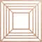 Ekena Millwork Raven Wood Fretwork Pierced Ceiling Medallion, Cherry, 22"OD x 8 1/8"ID x 1/4"T CMWP22X22X0250RACH - alternate 1
